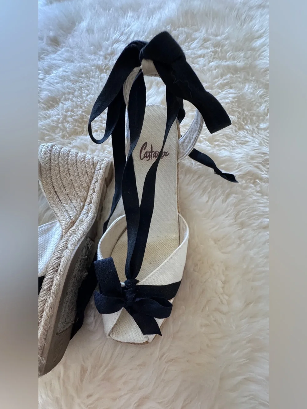 Castaner Lace up Espadrille Sandals